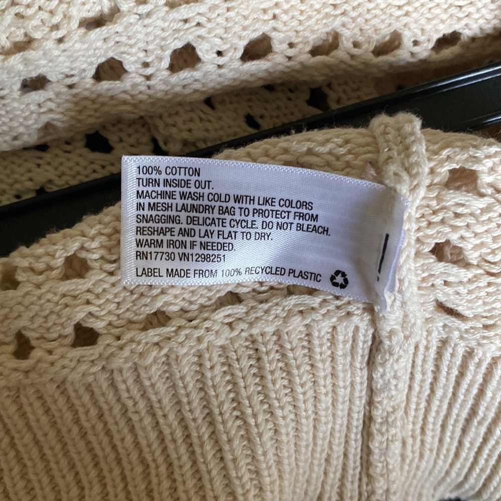 Universal Thread Cream Cardigan Sweater - Picture 3 of 3